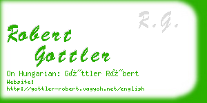 robert gottler business card